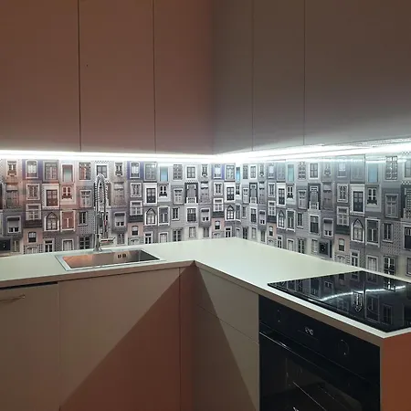 W Centrum Wroclawia Odra Tower דירה *