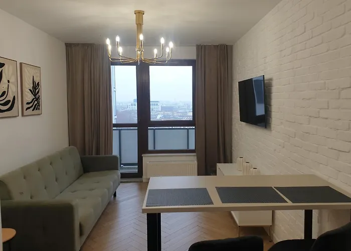 W Centrum Wroclawia Odra Tower Appartement *