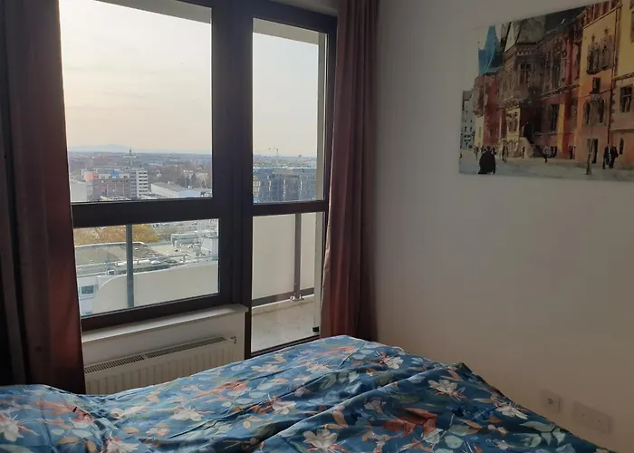 W Centrum Wroclawia Odra Tower Appartamento Breslavia
